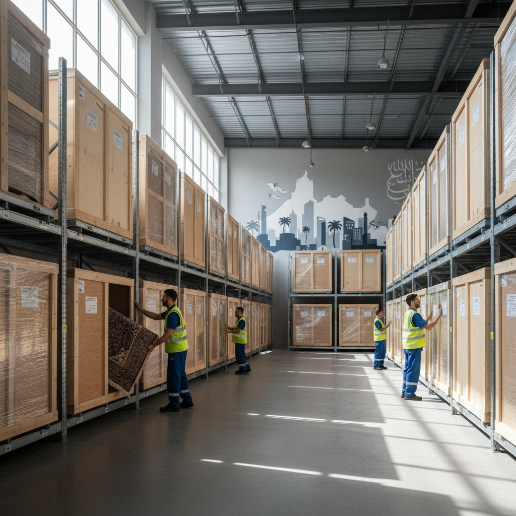 تخزين عفش في الرياض بأسلوب آمن مع شركة عفش