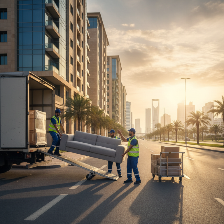 نقل عفش بأمان في الرياض مع شركة عفش