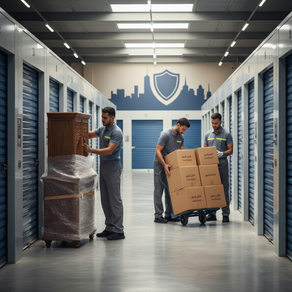 تخزين عفش في الرياض مع ضمان الأمان