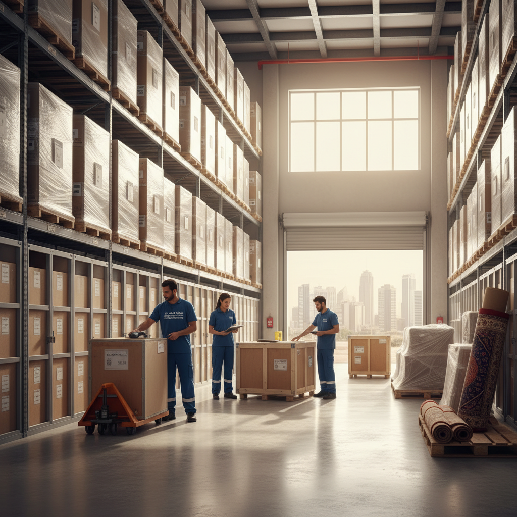 تخزين عفش في الرياض مع خدمات متكاملة