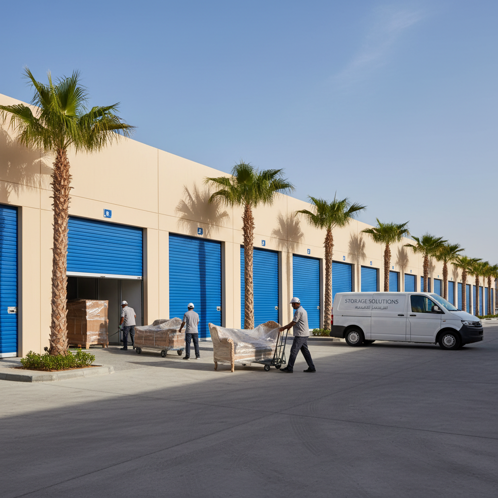 وحدة تخزين عفش مكيفة في الرياض منظمة وآمنة لحماية أثاثك الثمين