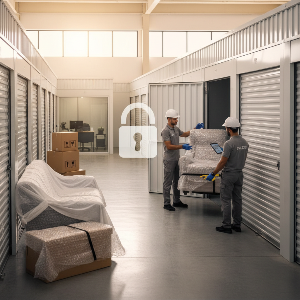 تخزين عفش في الرياض مع ضمان الأمان