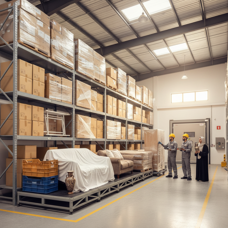 تخزين عفش في الرياض مع ضمان الأمان